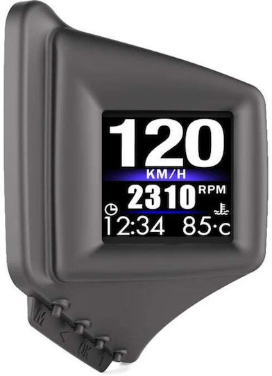 Ψηφιακός Μετρητής Αυτοκινήτου Obd2 Gps Hud Συναγερμό Υπερβολικής Ταχύτητας