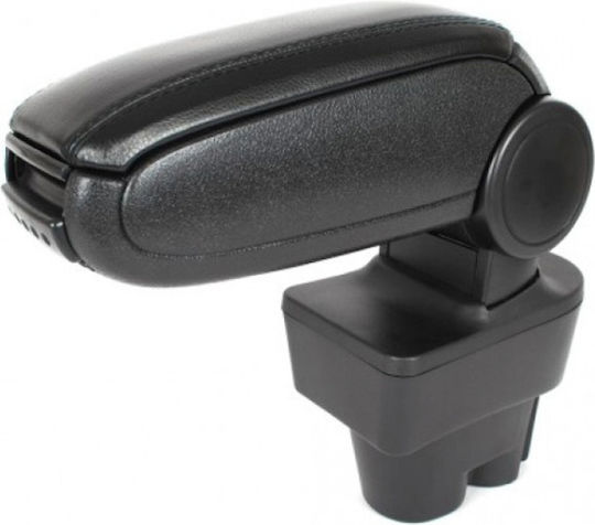 Car Leather Armrest for Peugeot 207 Volkswagen CC Black