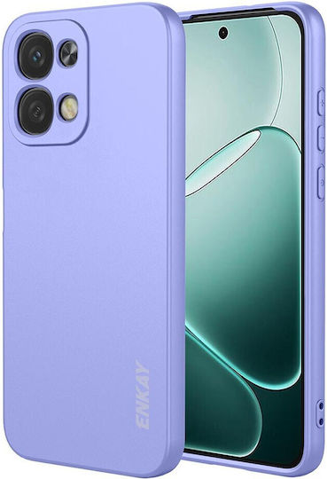 Enkay Liquid Калъф Силикон Лилав Oppo A6 Pro 4G/5G