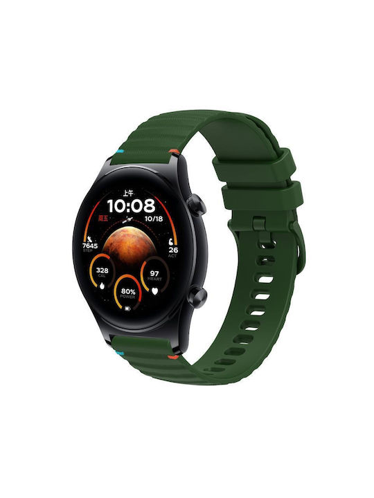 Λουράκι Σιλικόνης Πράσινο (Honor Watch GS 4)