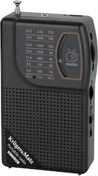 Kruger & Matz KM0829 Ραδιοφωνάκι Μαύρο Kruger & Matz KM0829 Ραδιοφωνάκι Μαύρο