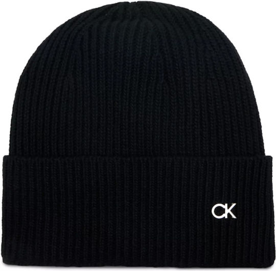 Beanie Unisex Beanie Gestrickt in Schwarz Farbe