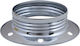 El327189 Nickel Plated E27 Washer for Vintage Spotlights Silver Pack of 10 Pieces