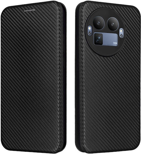 Carbon Fiber Book Black (Realme GT 8 Pro)