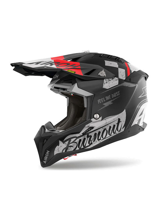 Airoh Aviator 3 Burnout Matt Мотоциклетна каска Мотокрос ECE 22.06 1350гр