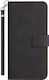 Wallet Δερματίνης / Σιλικόνης Μαύρο (Moto G23)