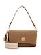 Women's Shoulder and Crossbody Bag Tabac Brown
