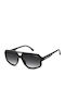 Carrera Victory C Unisex Sunglasses With Black Horn-Rimmed Frame And Grey Gradient Lens 26/S 807/9O