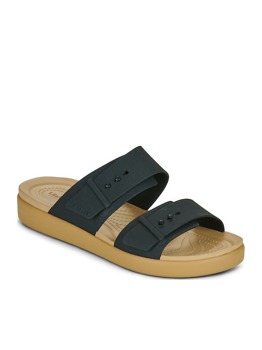Crocs Brooklyn Sandale Casual Damă Negre