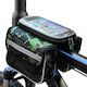 Avizar Wasserdichte Fahrrad Handy-Halterung Rahmen Tasche Schwarz Grün