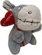 Plüsch- und Kuscheltier Esel Love Ballon 21cm