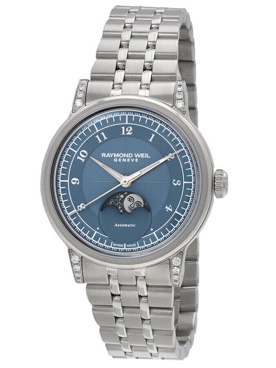 Raymond Weil Women's Watch with Silver Metal Bracelet