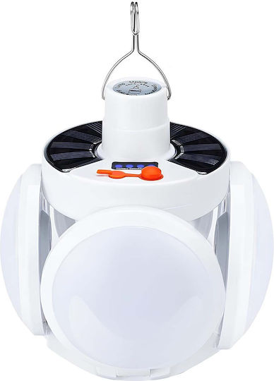 Avizar Lampă Led 3w Interior Exterior Usb Reîncărcabilă Solară Albă