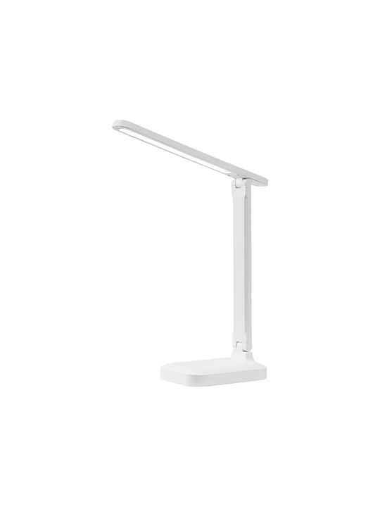Avizar 7w Led Desk Lamp 2000 Hours 3 Adjustable Foldable Temperatures White