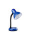 Avizar Adjustable Table Lamp Compatible E27 40w Flexible Arm Switch Black Blue