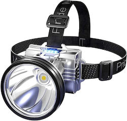 Avizar Led Headlamp 3 Modes Rechargeable 10-hour Battery Life Black