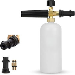 Lance Spumă Pentru Spălătoare Cu Presiune Zola Compatibil Karcher K2–k7 Volum Reglabil Interval 180 Bar Plastic Pp Aluminiu