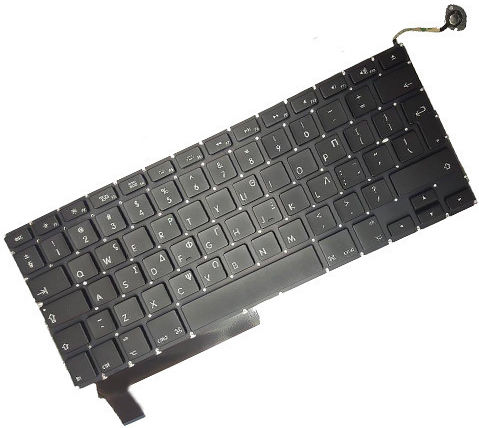 Apple Macbook Pro 15" Unibody A1286 2009-2012 Laptop Keyboard Gr Layout Oem