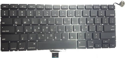 Laptop Keyboard Apple Macbook Pro 13" Unibody A1278 2009-2012 Gr Layout Small Enter Oem
