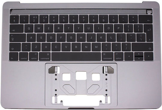Apple Macbook Pro 13" A1706 2016-2017 Palmrest Grey Uk Keyboard & Touch Bar Oem