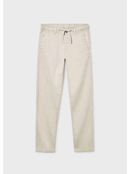 Kinderhose Chino Stoff Beige
