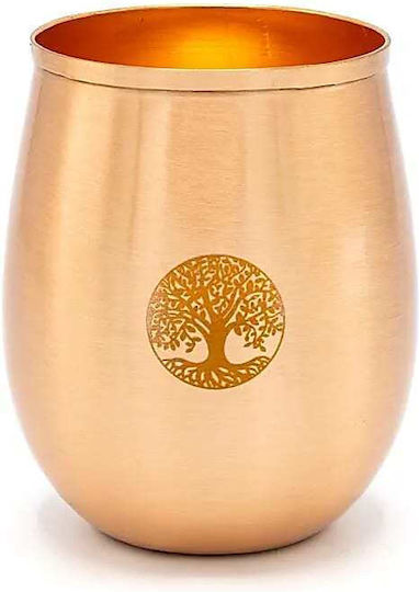 Handmade Pure Copper Mug Tree Life Copper Glass 350ml Handmade Pure Copper Mug Tree Life Copper Glass 350ml