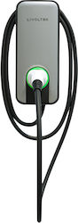 Livoltek Atom Wandmontiert Einphasig Elektroauto-Ladestation 7.3kW mit Integriertes Kabel Typ 2 (2473)