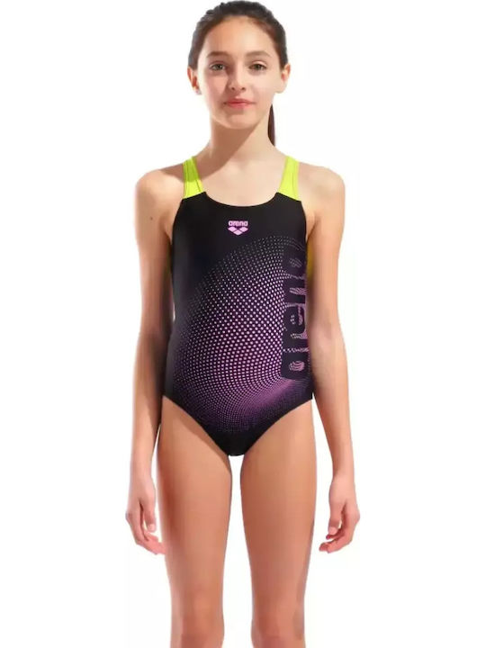 Arena Παιδικό Μαγιό Ολόσωμο Black, Purple, Green
