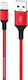 XO Regulär USB 2.0 auf Micro-USB-Kabel Rot 1m 1Stück