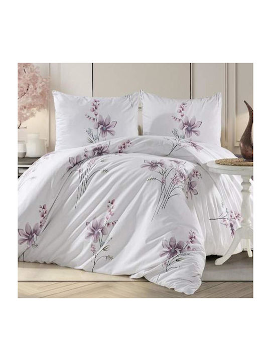 MayHome Set Coverlet Single Cotton Floral 160x240cm 2pcs