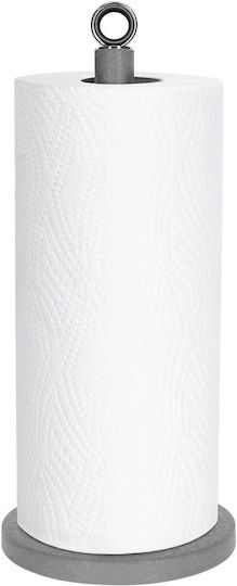 Cheffinger Stein-Effekt Wischer Rollenhalter Stabiler Schwerer Papiertuch- und Serviettenhalter Grau