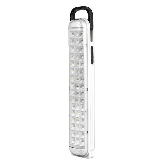 Avizar Lampă de Urgență cu 42 LED-uri Luminozitate Mare 1800mAh Reîncărcabilă Portabilă Albă