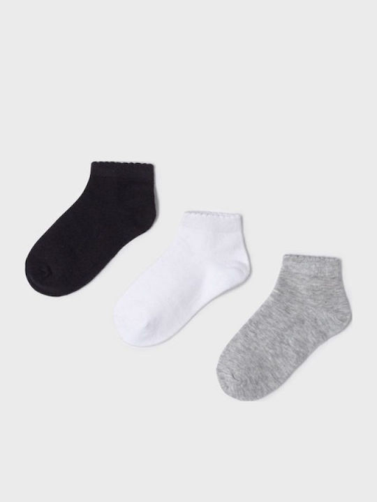 Mayoral Kids' Socks Black 3 Pairs