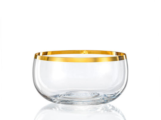 Bohemia Decorative Bowl Gold 12x12cm