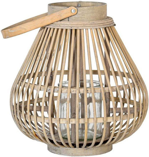 Fylliana Fl038 Фенерче Ратан Настолно Сиво 30x32x32см