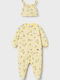 Mayoral Set Baby-Strampler Gelb 2Stücke