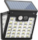 Superfire Wall Mounted Solar Light 15W 220lm with Motion Sensor IP54