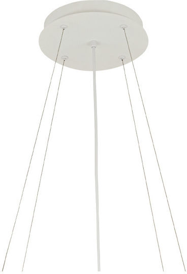 25207 Κιτ Αναρτησης Led Φωτιστικα 25197-25198-25199-25200-25201-25202 Σαγρε Λευκο 25207