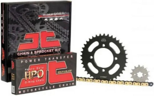 JT Sprockets Chain & Sprocket Kit for Sym VF 185