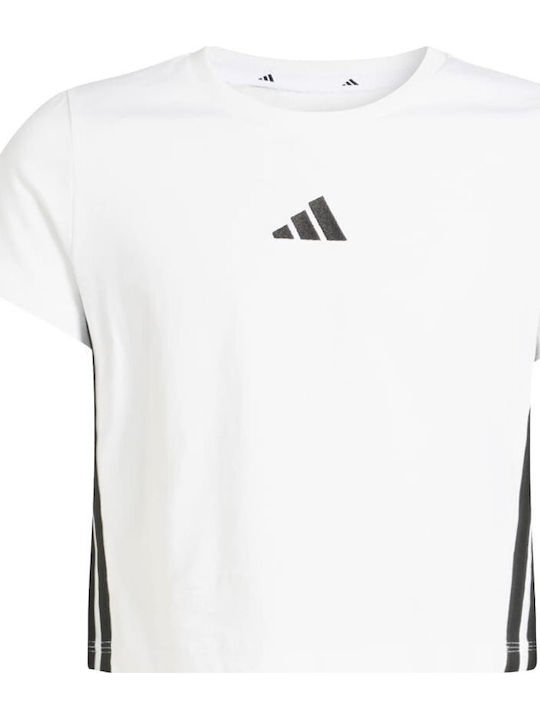 Kids' T-shirt White/black