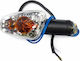 Flash Spate Motocicletă Cristal Clar Universal