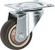 Finetto Furniture Wheel made of Metal Mocha