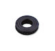 Gerollte Felgentüllen 15mm Kunststoff Schwarz