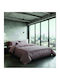 Makis Tselios Home City Σεντόνι Μονό 170x270εκ. Ροζ