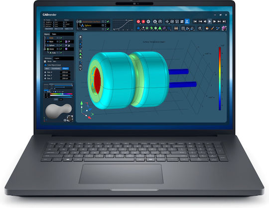 Dell Pro Max 18 Plus MB18250 18" IPS QHD+ (Ultra 9-285HX/32GB/1TB SSD/RTX PRO 3000 Блекуел/W11 Pro) (US Клавиатура)