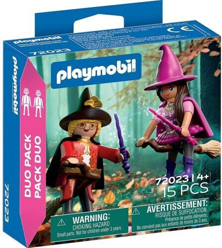 Playmobil Двойна опаковка Магьосник и Вещица за 4+ години години