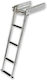 Ladder 4 Steps Telescopic Inox 316