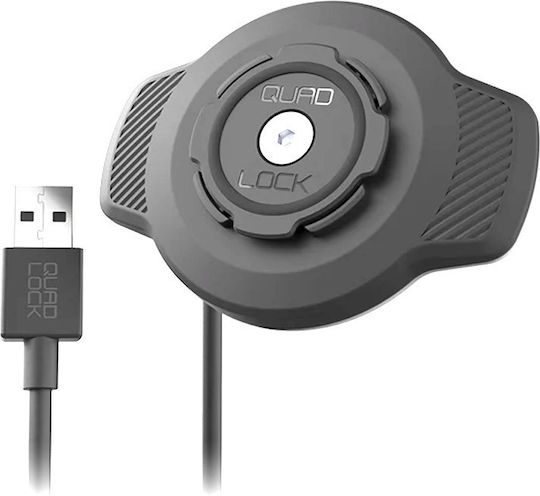 Αδιάβροχη Κεφαλή Ασύρματης Φόρτισης Quad Lock Qlh-wp-wch