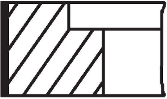 Mahle Piston Ring Set 034 74 N2