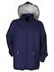 Stenso Rony Rony Arbeitsjacke Reflektierend mit Kapuze Marineblau